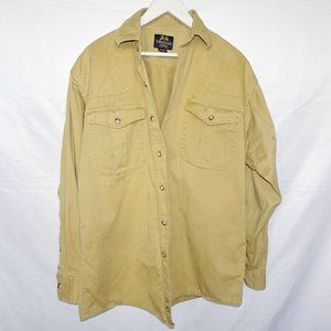 Willis & Geiger Khaki Safari Long Sleeve Shirt